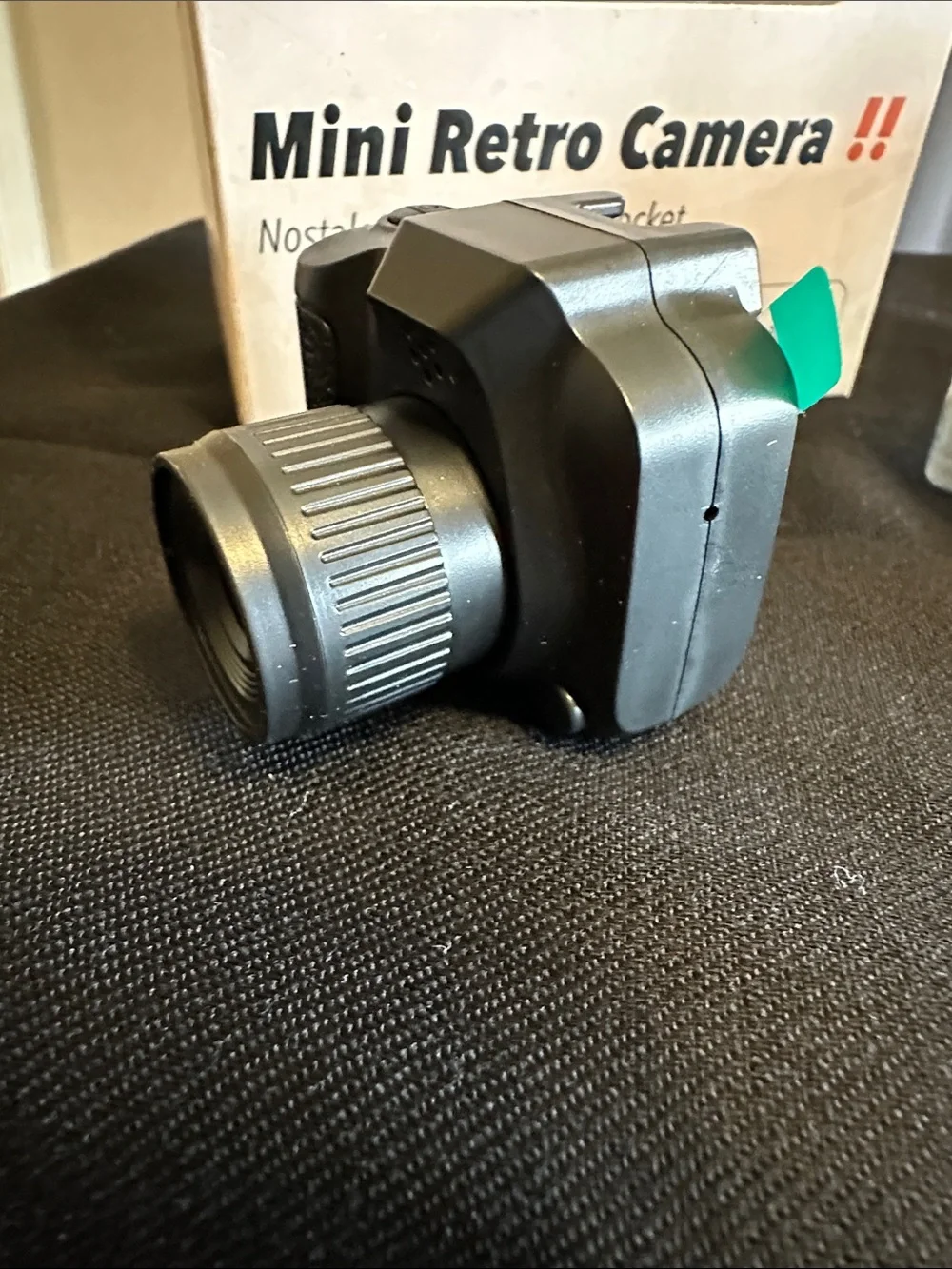 Mini Retro Little Digital Camera - Black ⭐️ spy gear! Really works!
